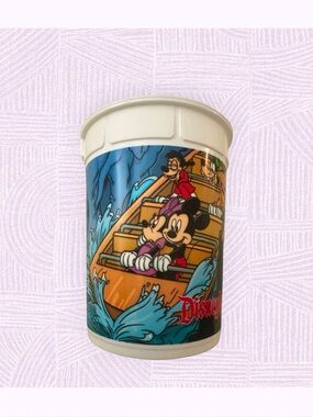 Vintage .Disney Popcorn Bucket 90's Goofy Movie Pirates of the Caribbean